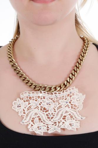 Ηandmade Lace Necklace